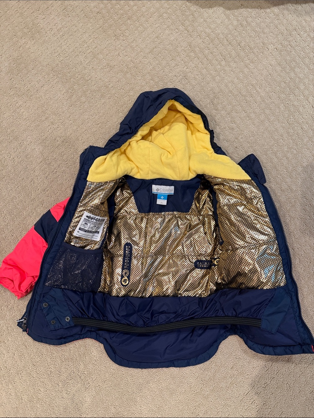 Kids Columbia Winter Coat | Size XS (6/6X) - Picture 5 of 10